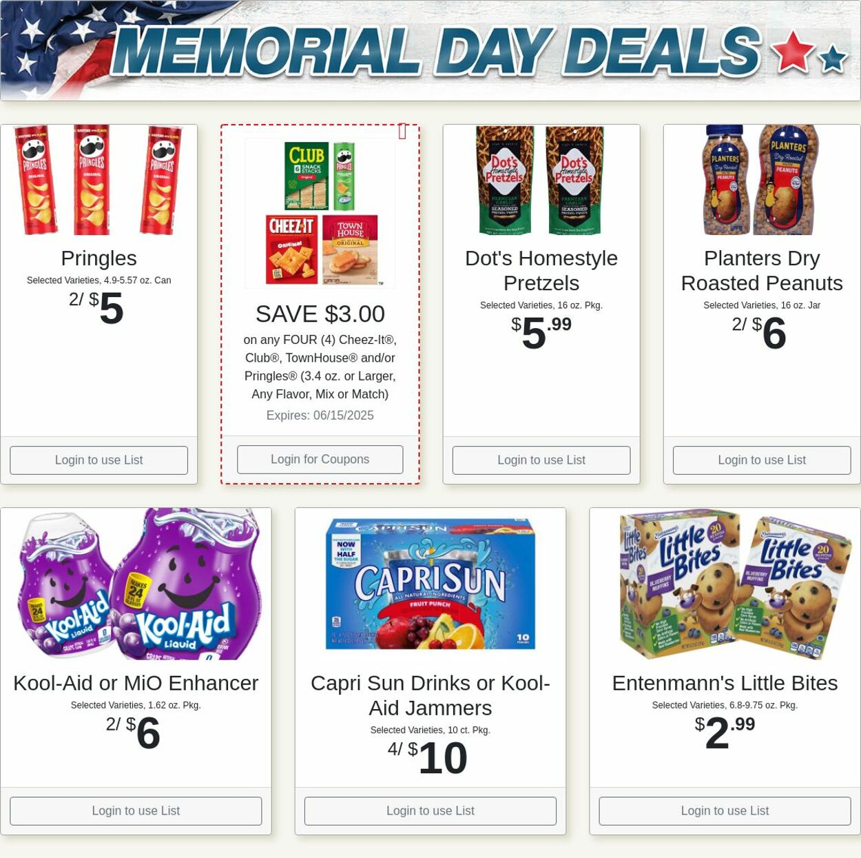 Weekly ad Shop'n Save 05/26/2025 - 06/01/2025