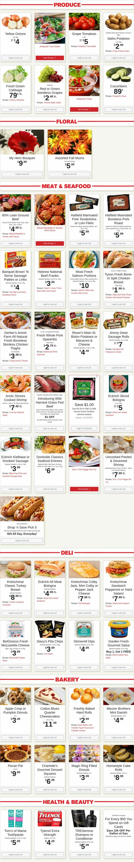 Weekly ad Shop'n Save 11/11/2024 - 11/17/2024