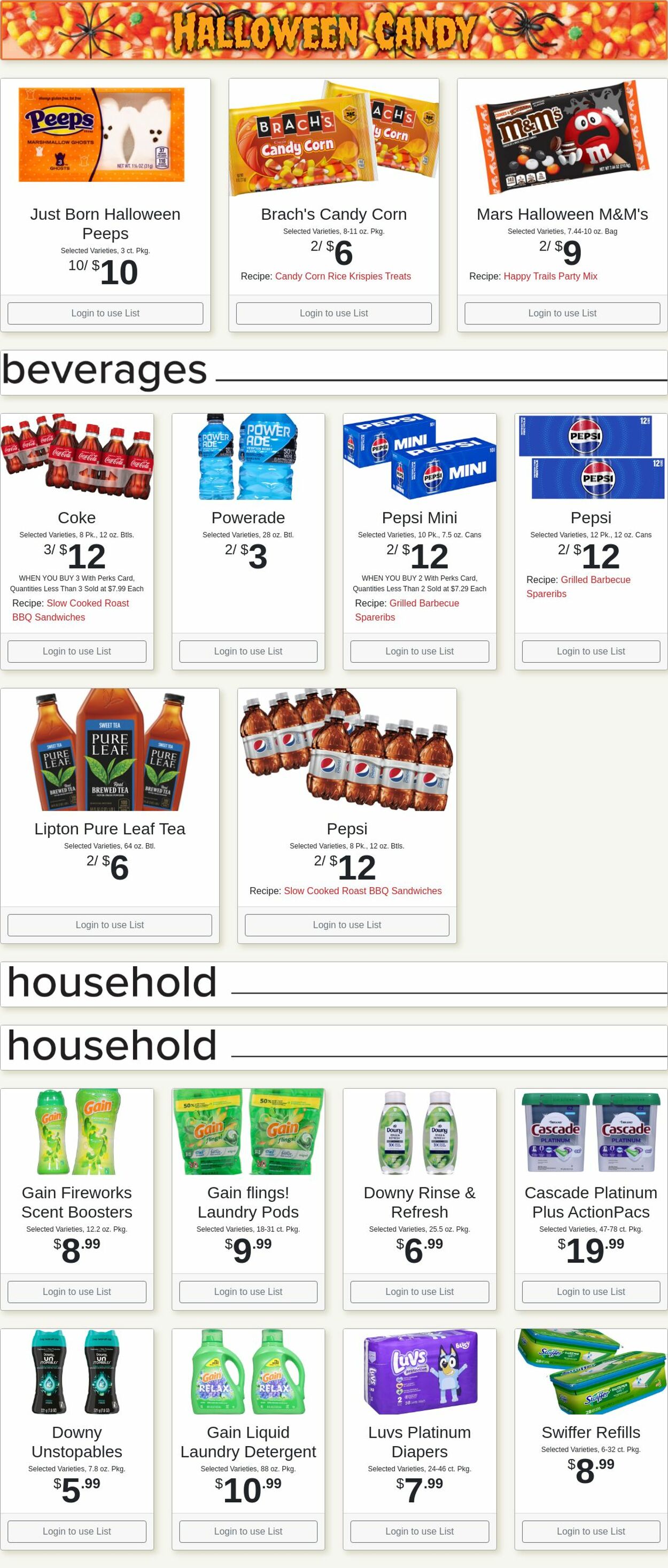 Weekly ad Shop'n Save 10/13/2025 - 10/19/2025