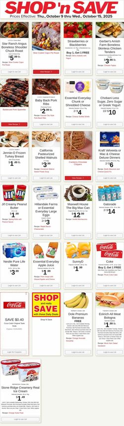 Weekly ad Shop'n Save 12/22/2025 - 12/28/2025