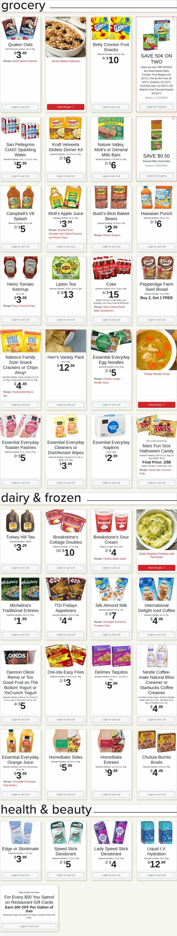 Weekly ad Shop'n Save 10/06/2025 - 10/12/2025