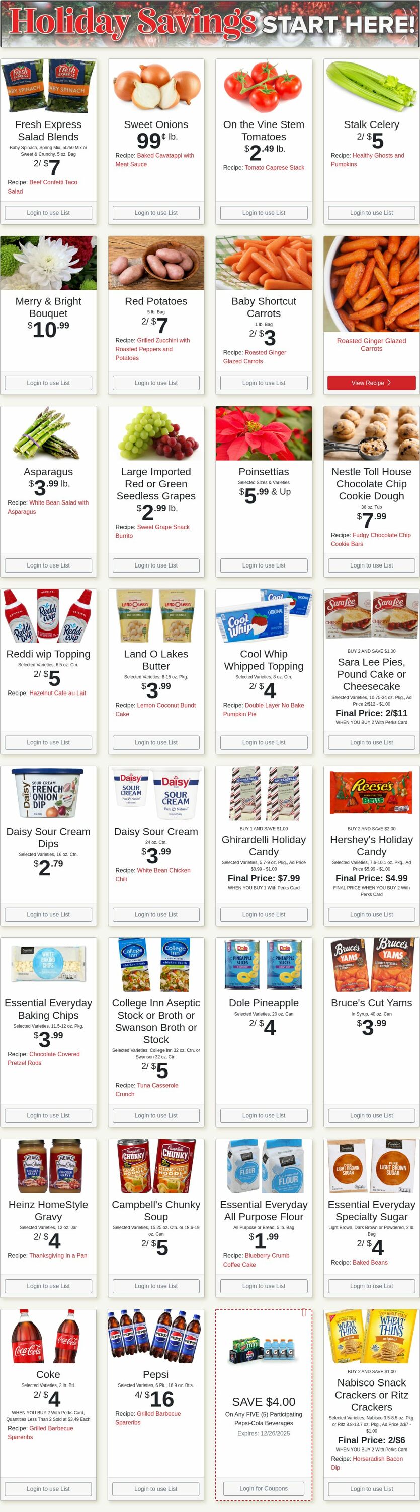 Weekly ad Shop'n Save 12/15/2025 - 12/21/2025