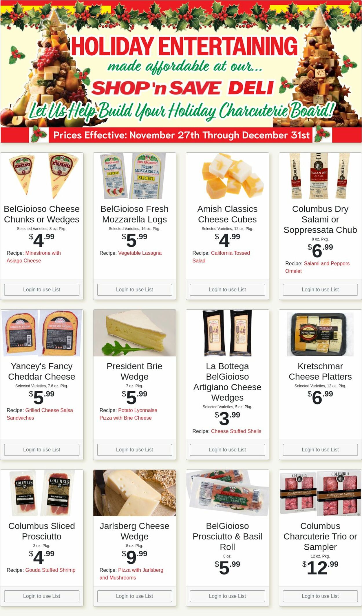 Weekly ad Shop'n Save 12/15/2025 - 12/21/2025