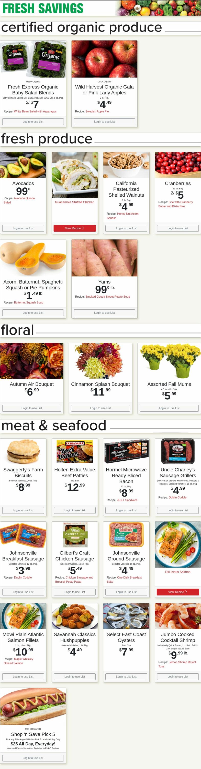 Weekly ad Shop'n Save 11/10/2025 - 11/16/2025