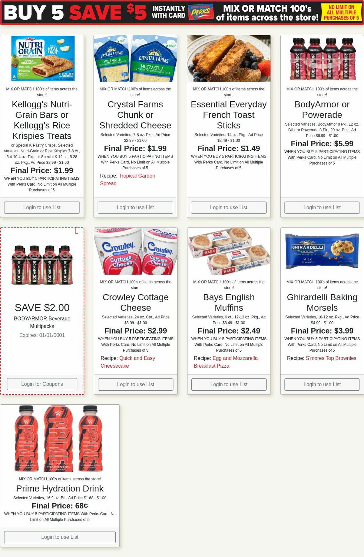 Weekly ad Shop'n Save 11/10/2025 - 11/16/2025