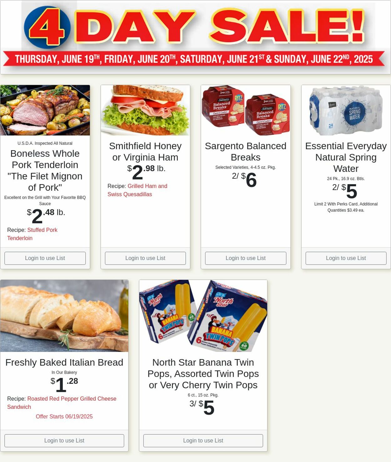 Weekly ad Shop'n Save 06/16/2025 - 06/22/2025