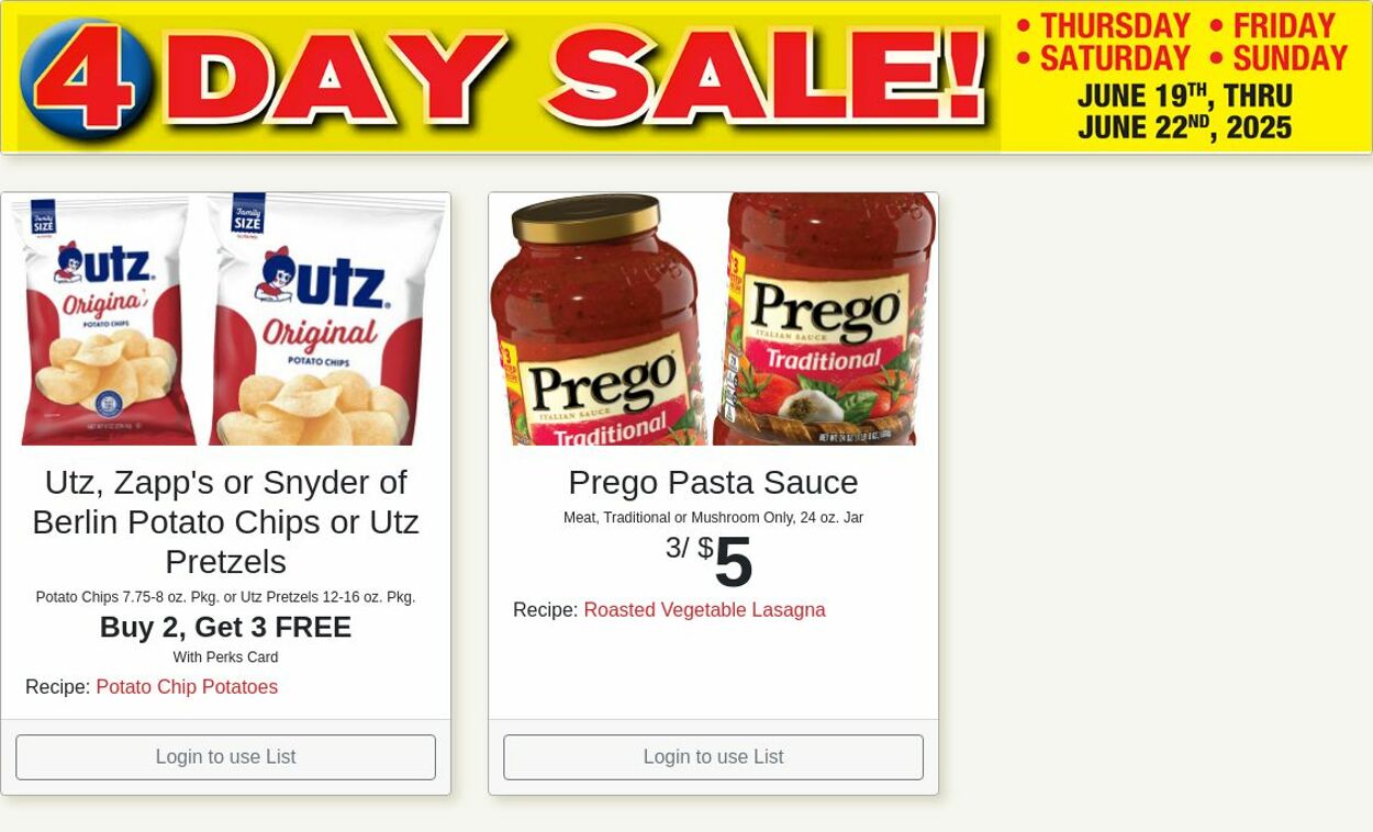 Weekly ad Shop'n Save 06/16/2025 - 06/22/2025