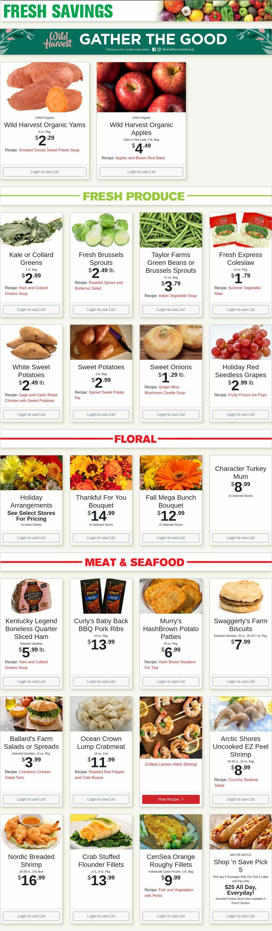 Weekly ad Shop'n Save 11/25/2024 - 12/01/2024