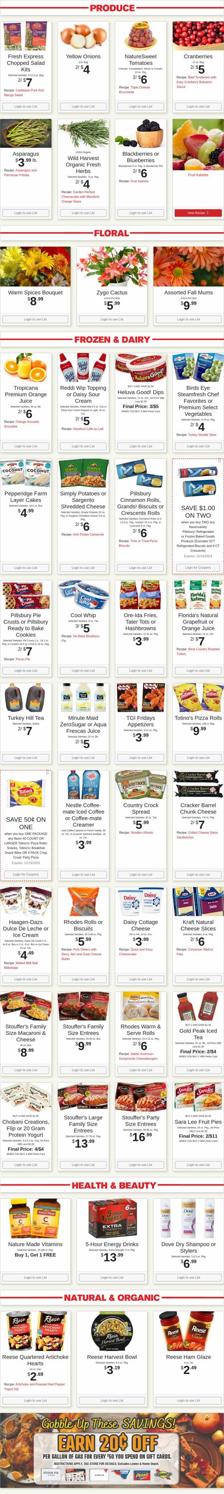 Weekly ad Shop'n Save 11/25/2024 - 12/01/2024