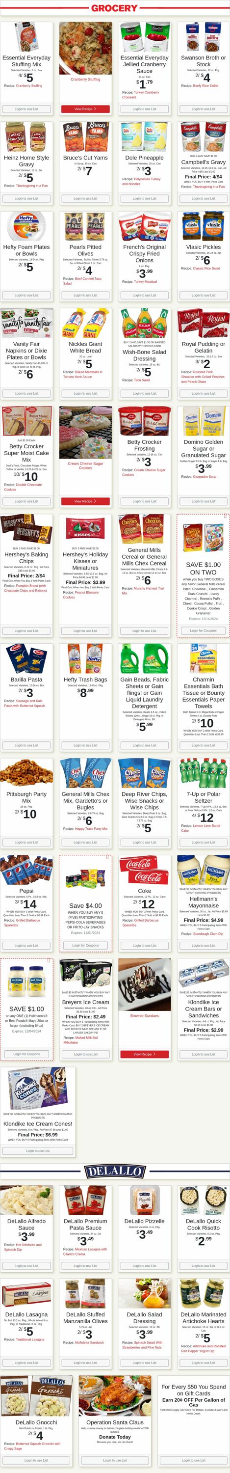 Weekly ad Shop'n Save 11/25/2024 - 12/01/2024