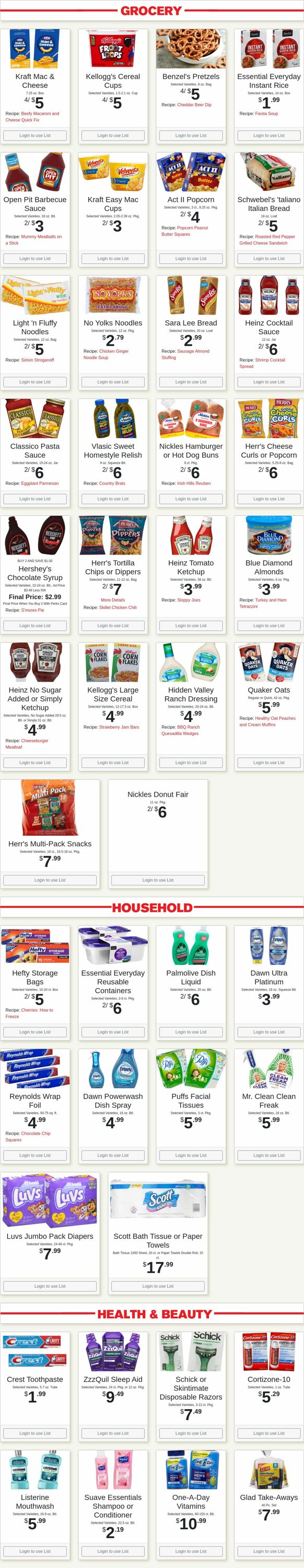 Weekly ad Shop'n Save 11/25/2024 - 12/01/2024