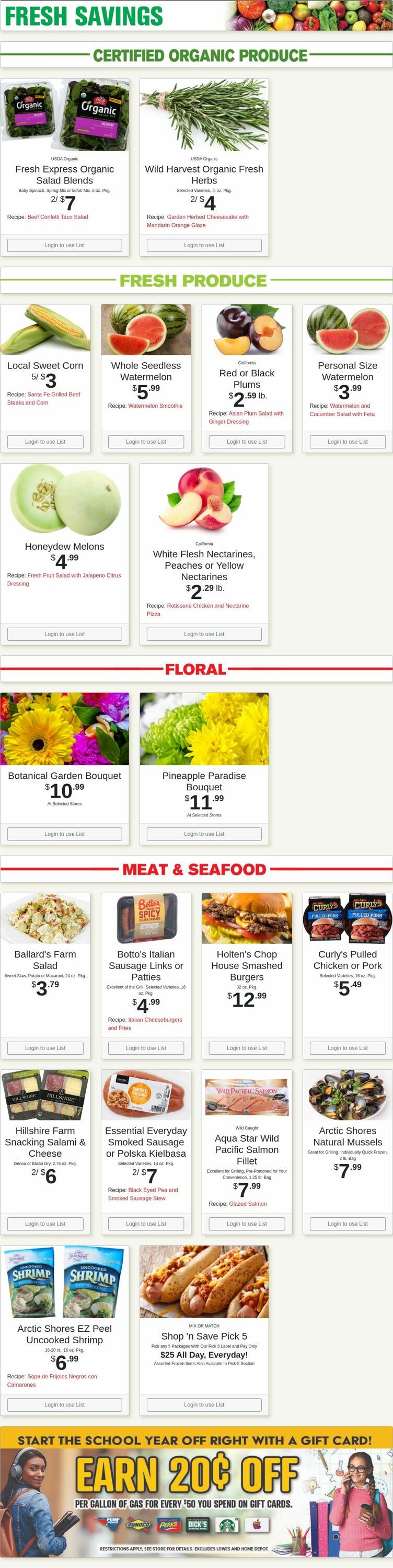 Weekly ad Shop'n Save 08/19/2024 - 08/25/2024