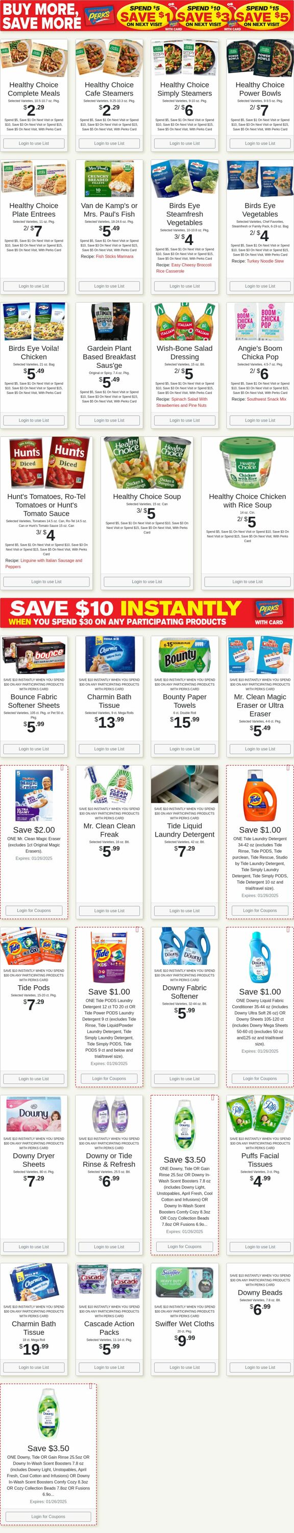 Weekly ad Shop'n Save 01/13/2025 - 01/19/2025