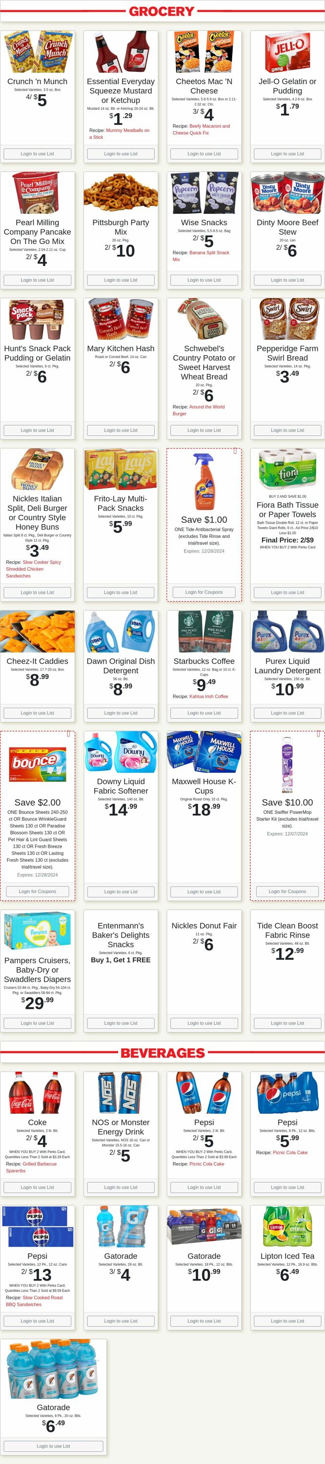 Weekly ad Shop'n Save 12/02/2024 - 12/08/2024