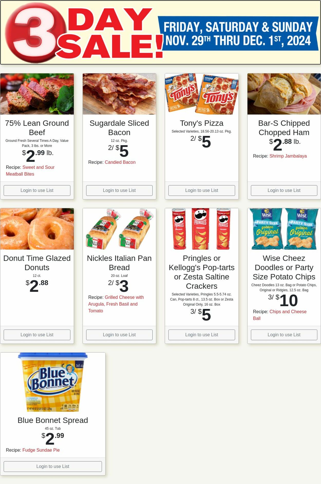 Weekly ad Shop'n Save 12/02/2024 - 12/08/2024