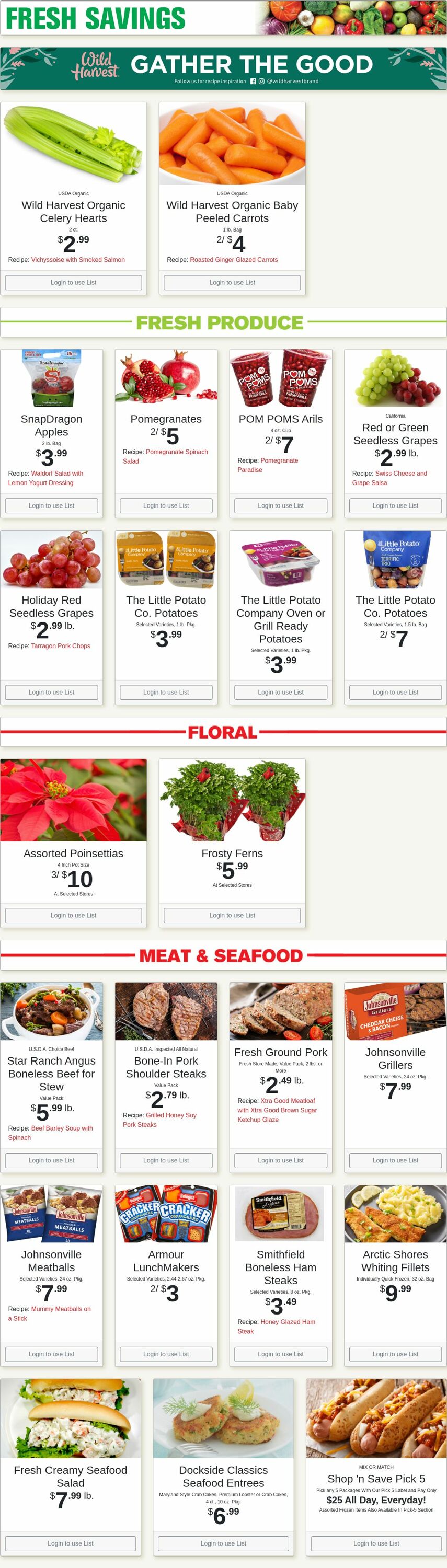 Weekly ad Shop'n Save 12/02/2024 - 12/08/2024