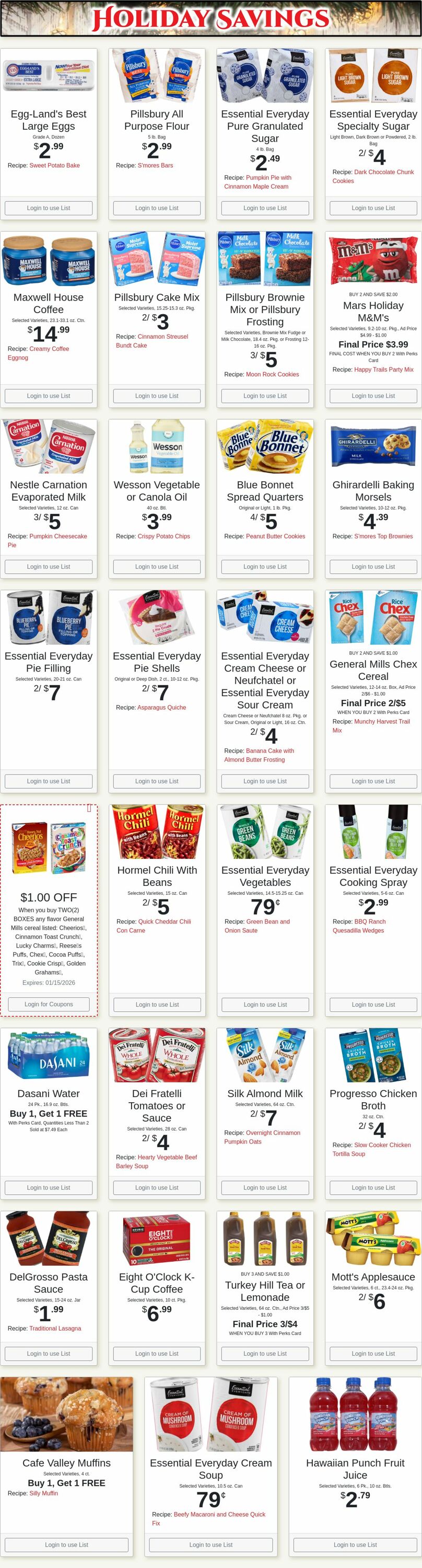 Weekly ad Shop'n Save 12/08/2025 - 12/14/2025