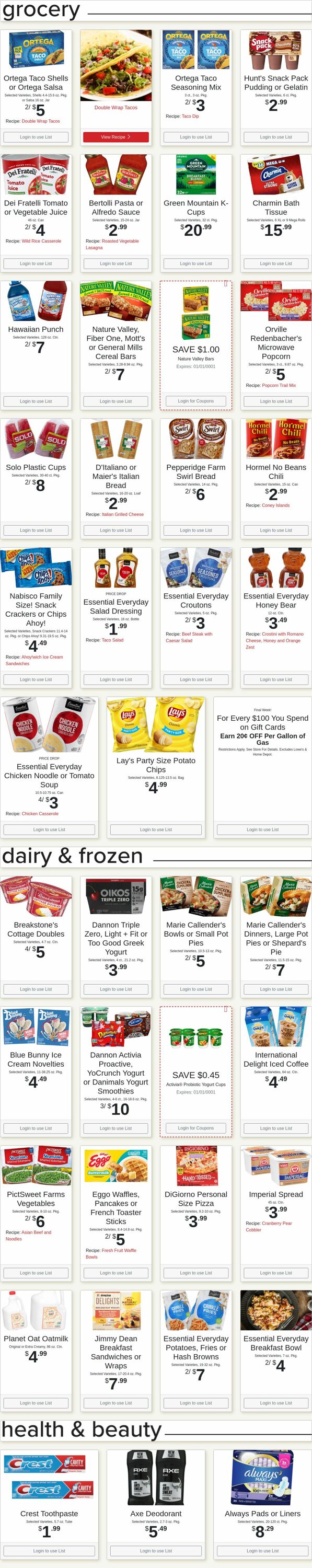 Weekly ad Shop'n Save 12/08/2025 - 12/14/2025