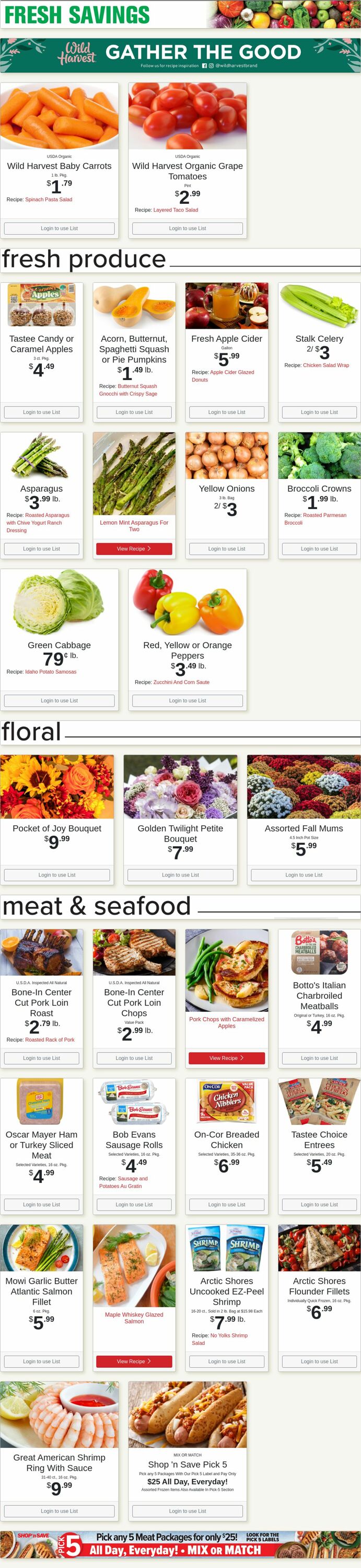 Weekly ad Shop'n Save 09/29/2025 - 10/05/2025