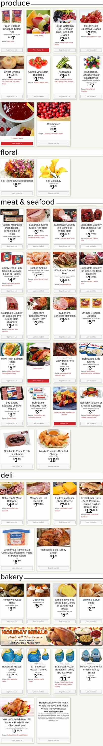 Weekly ad Shop'n Save 11/17/2025 - 11/23/2025