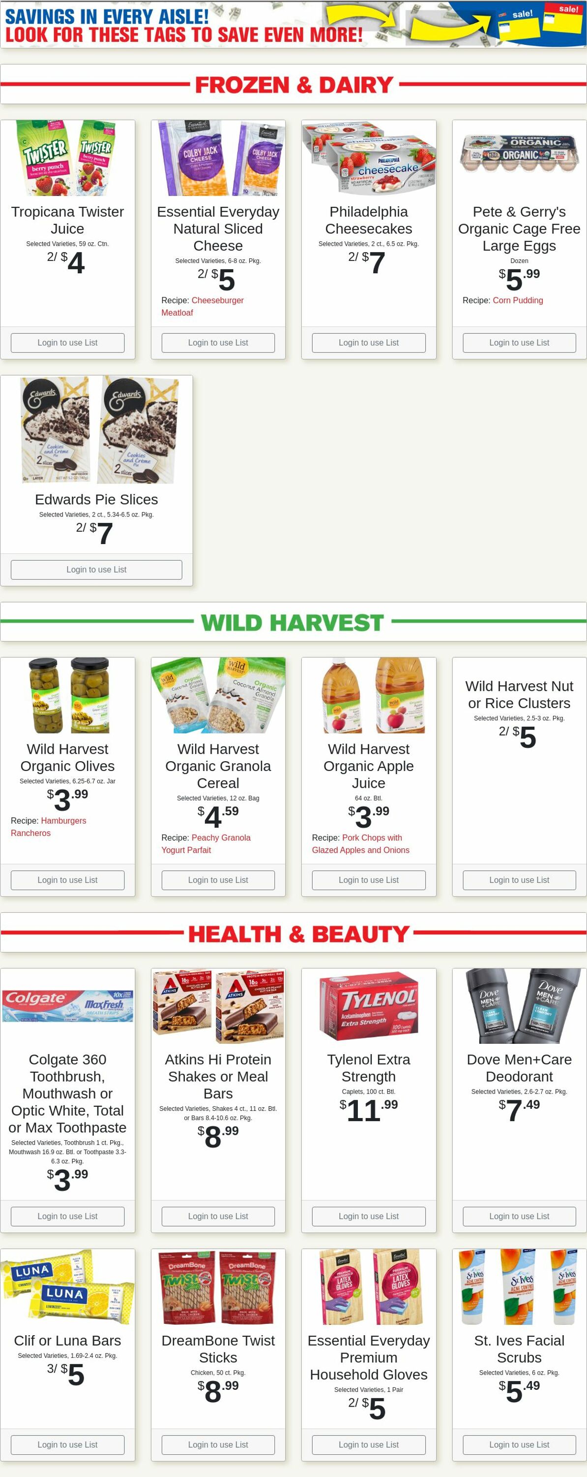 Weekly ad Shop'n Save 09/09/2024 - 09/15/2024