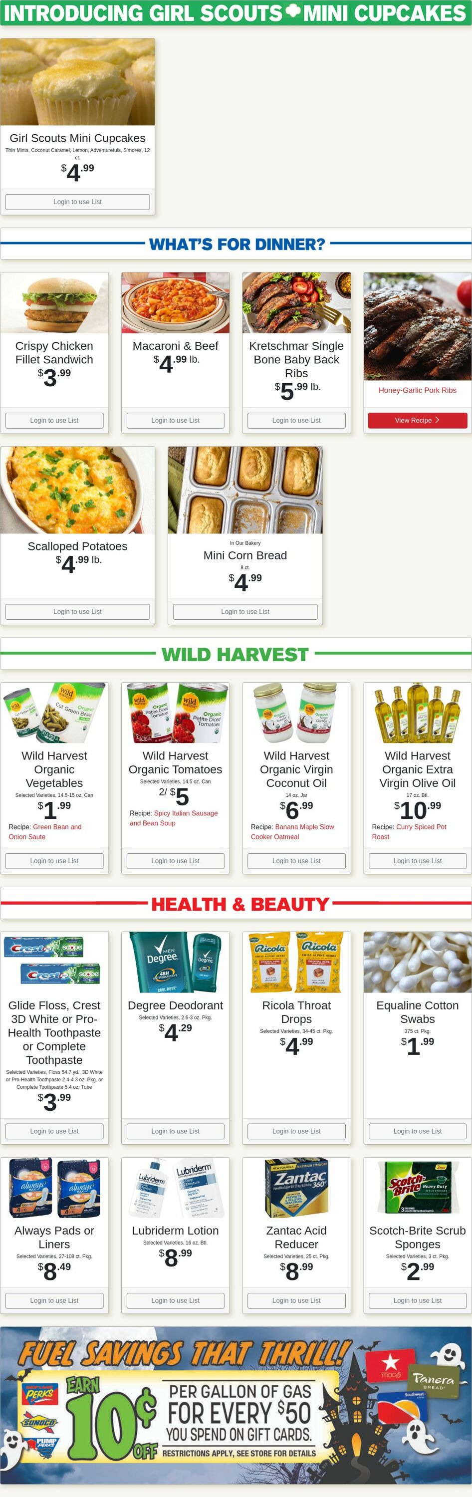 Weekly ad Shop'n Save 11/04/2024 - 11/10/2024