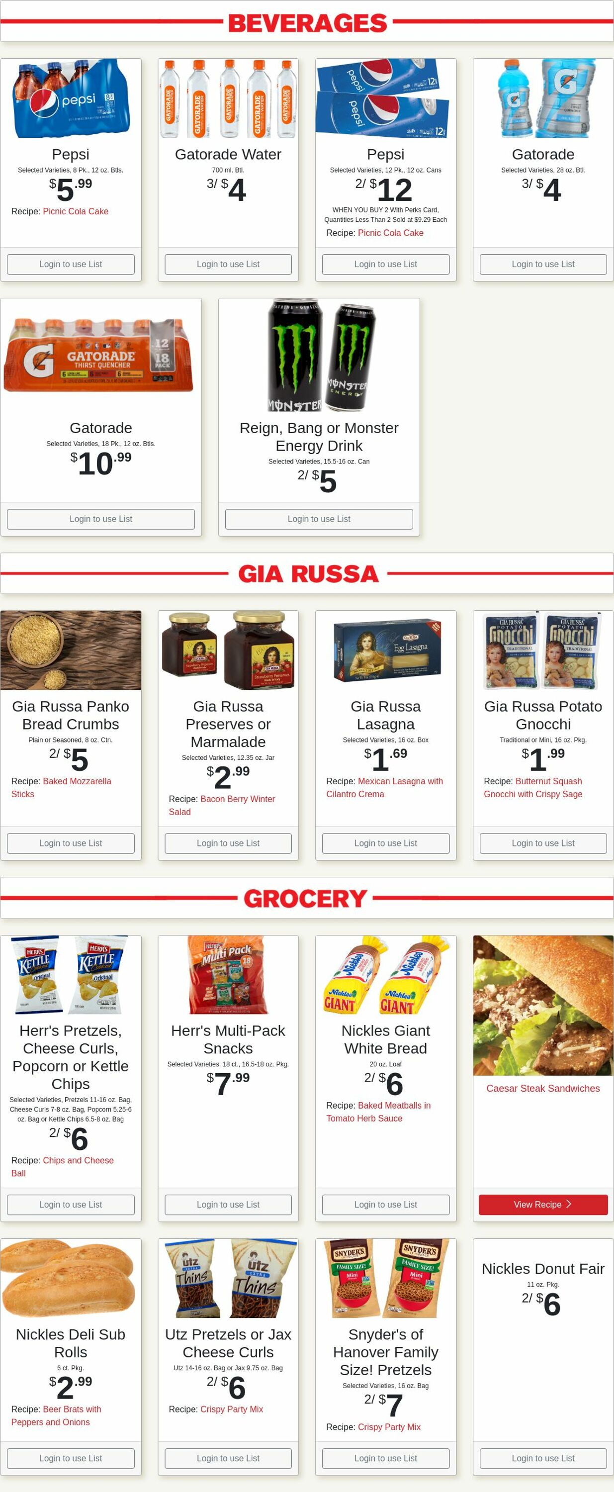 Weekly ad Shop'n Save 11/04/2024 - 11/10/2024