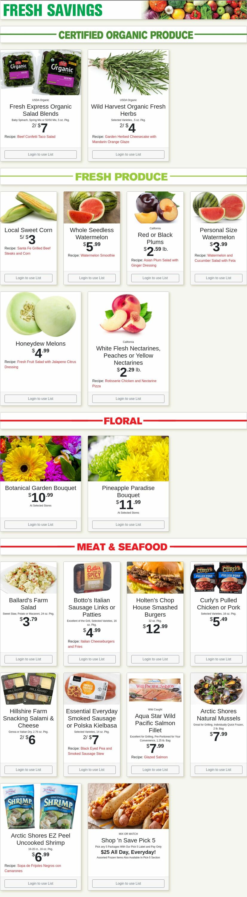 Weekly ad Shop'n Save 08/12/2024 - 08/18/2024