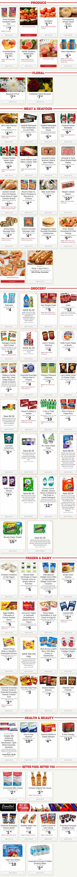 Weekly ad Shop'n Save 08/12/2024 - 08/18/2024