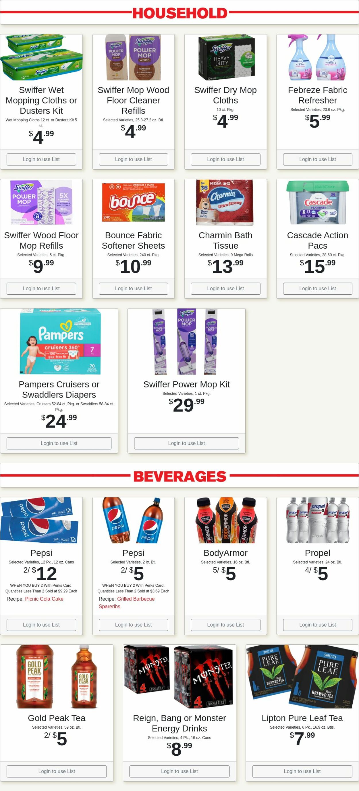 Weekly ad Shop'n Save 08/12/2024 - 08/18/2024