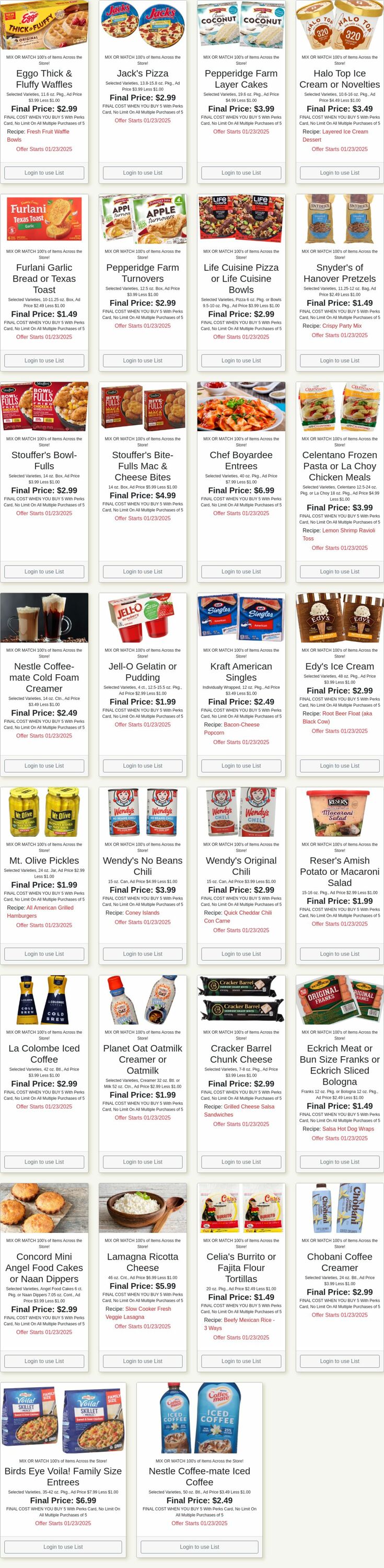 Weekly ad Shop'n Save 01/20/2025 - 01/26/2025