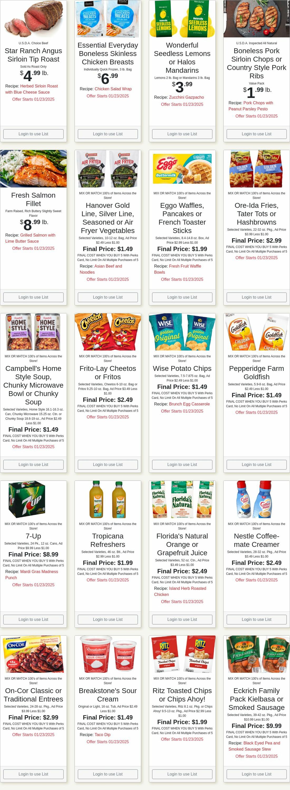 Shop'n Save Promotional weekly ads