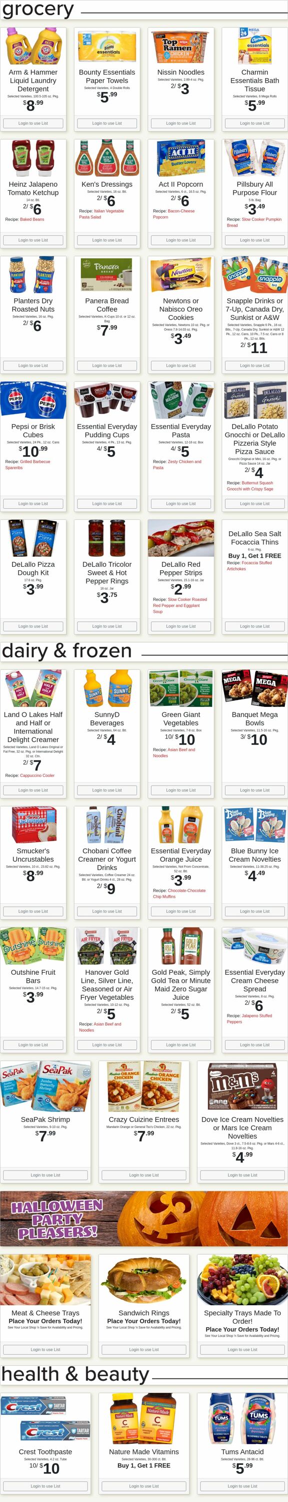 Weekly ad Shop'n Save 10/27/2025 - 11/02/2025