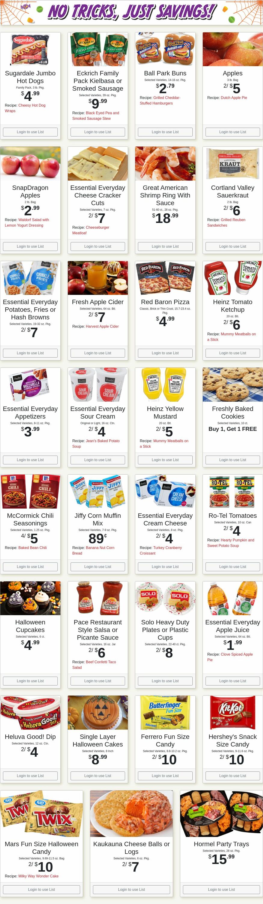 Weekly ad Shop'n Save 10/27/2025 - 11/02/2025