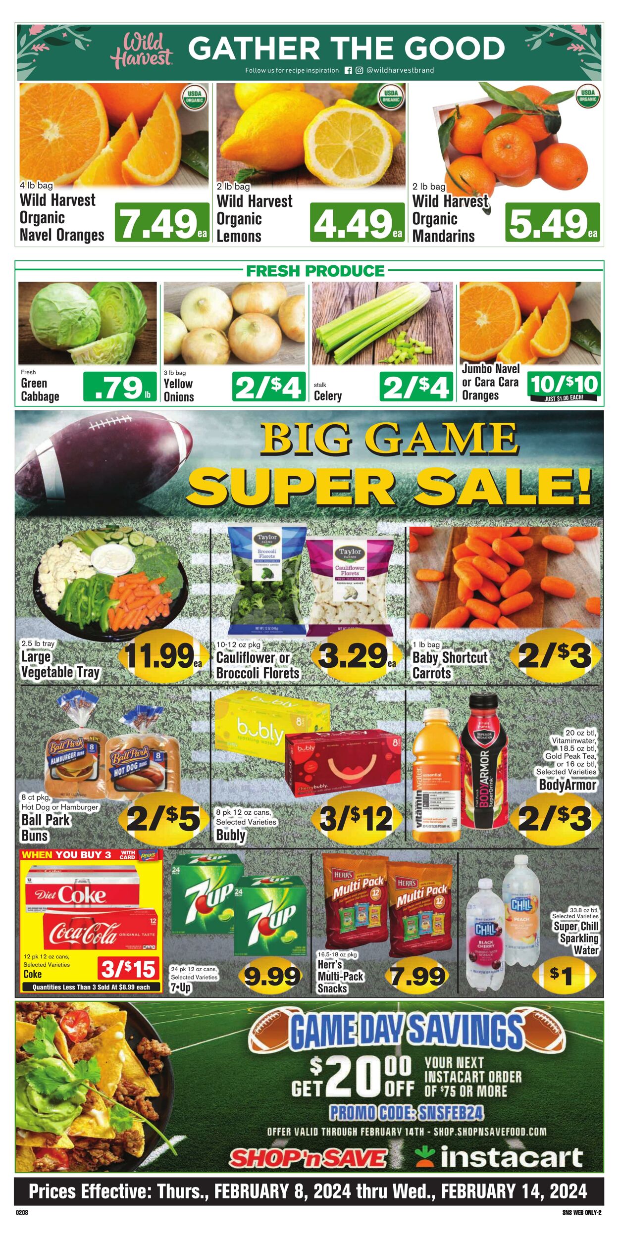 Weekly ad Shop'n Save 02/08/2024 - 02/14/2024