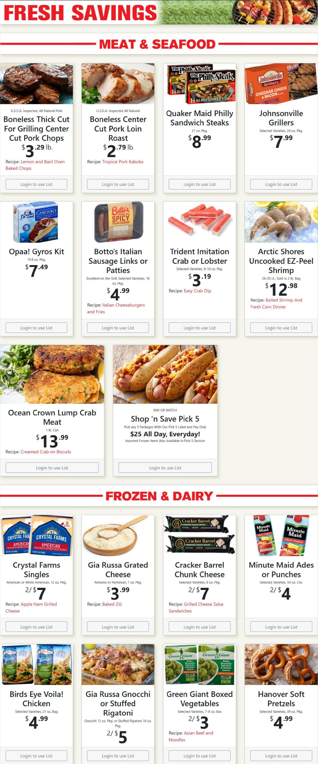 Weekly ad Shop'n Save 07/18/2024 - 07/24/2024