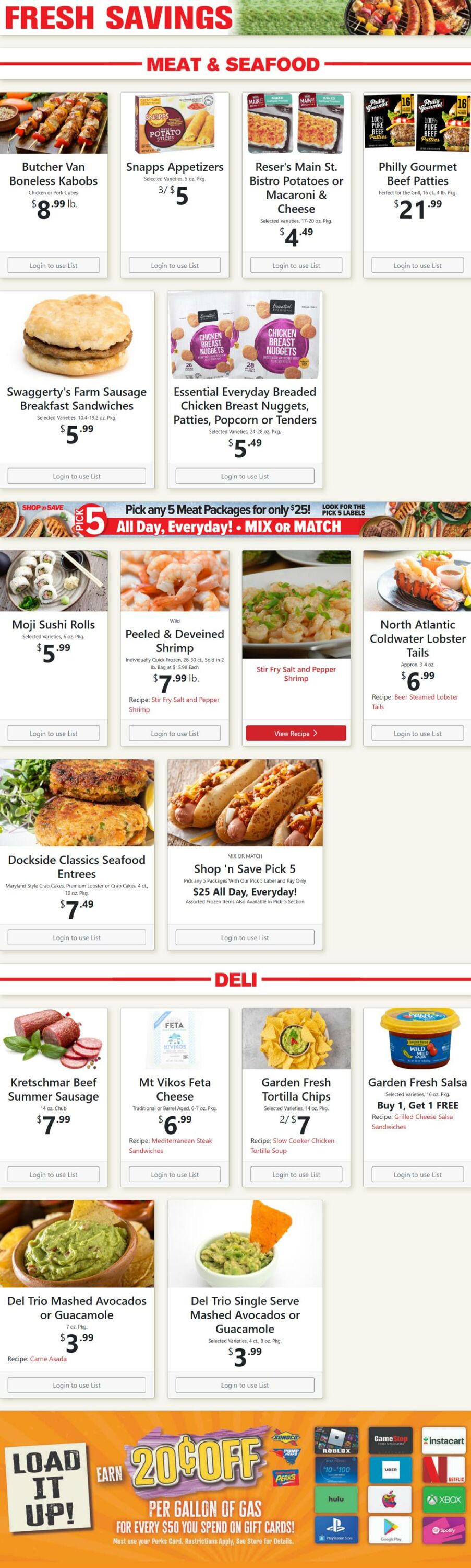 Weekly ad Shop'n Save 07/04/2024 - 07/10/2024