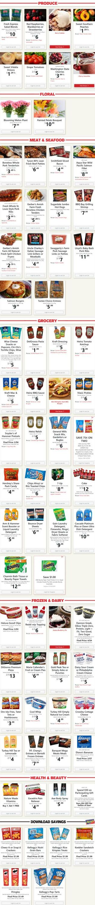 Weekly ad Shop'n Save 07/04/2024 - 07/10/2024