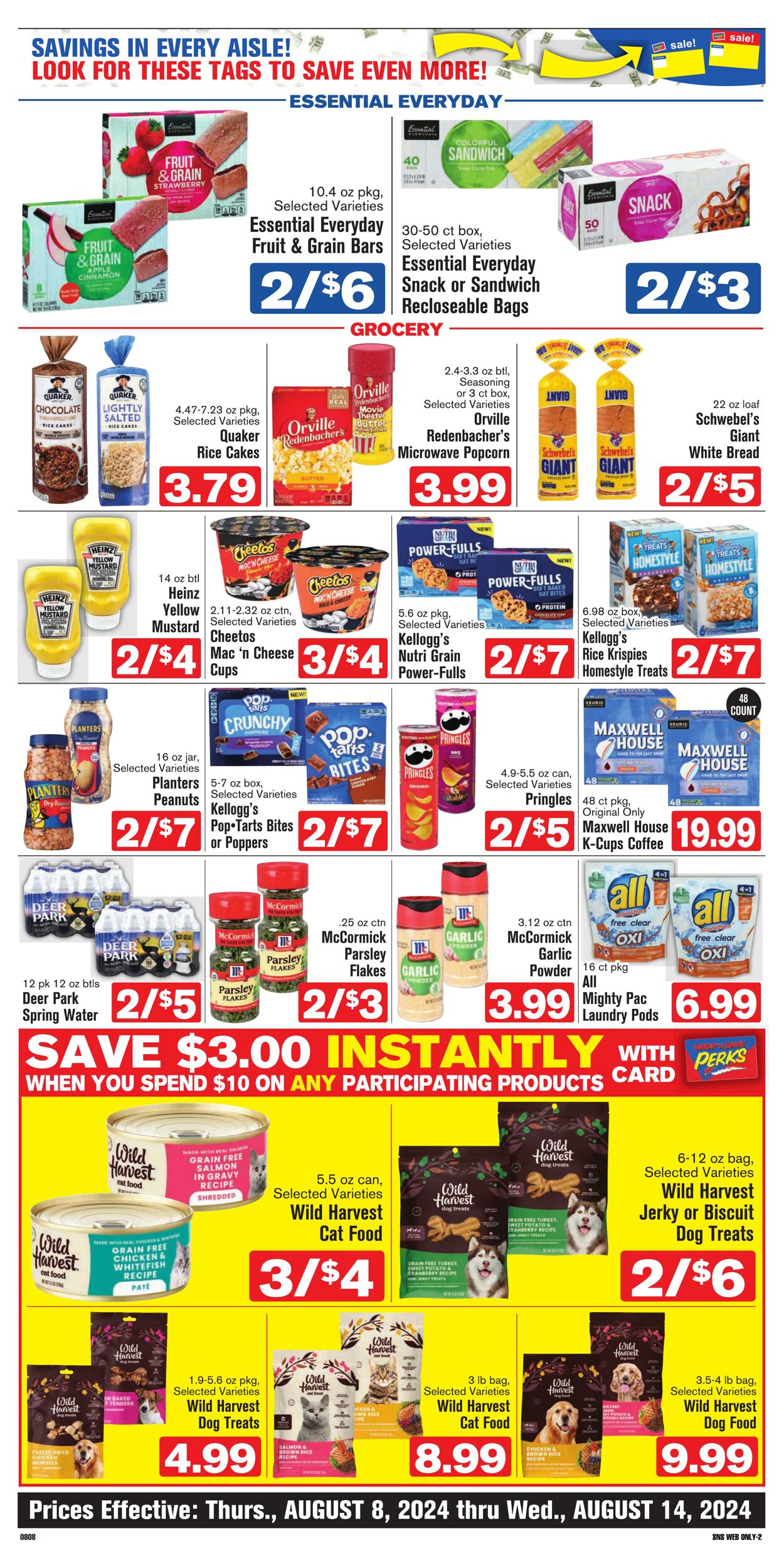 Weekly ad Shop'n Save 08/08/2024 - 08/14/2024