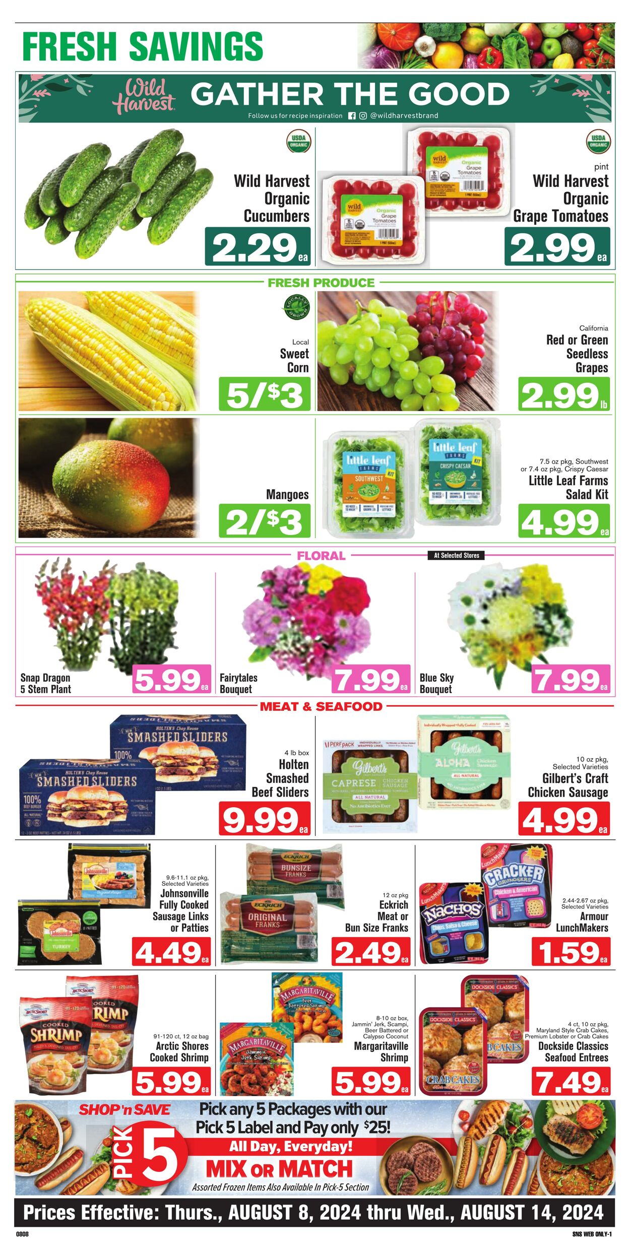 Weekly ad Shop'n Save 08/08/2024 - 08/14/2024