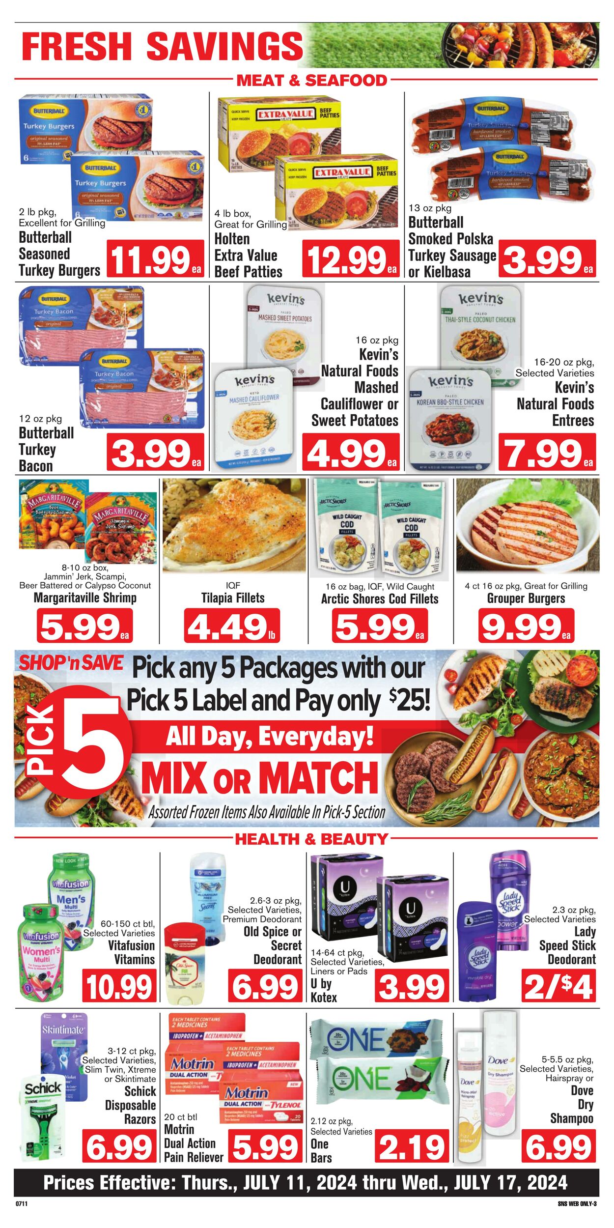 Weekly ad Shop'n Save 07/07/2024 - 07/17/2024