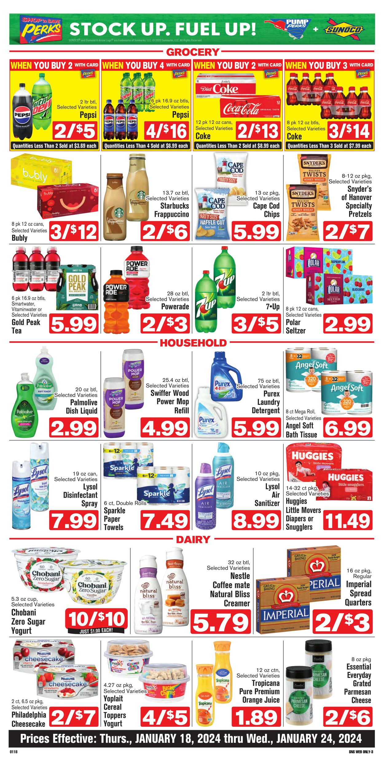 Weekly ad Shop'n Save 01/18/2024 - 01/24/2024