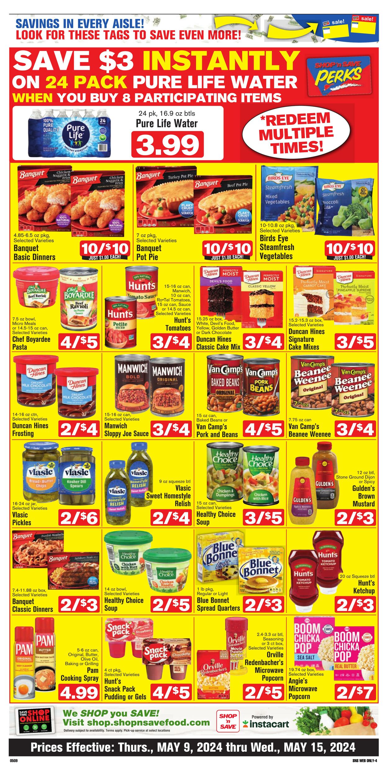 Weekly ad Shop'n Save 05/09/2024 - 05/15/2024