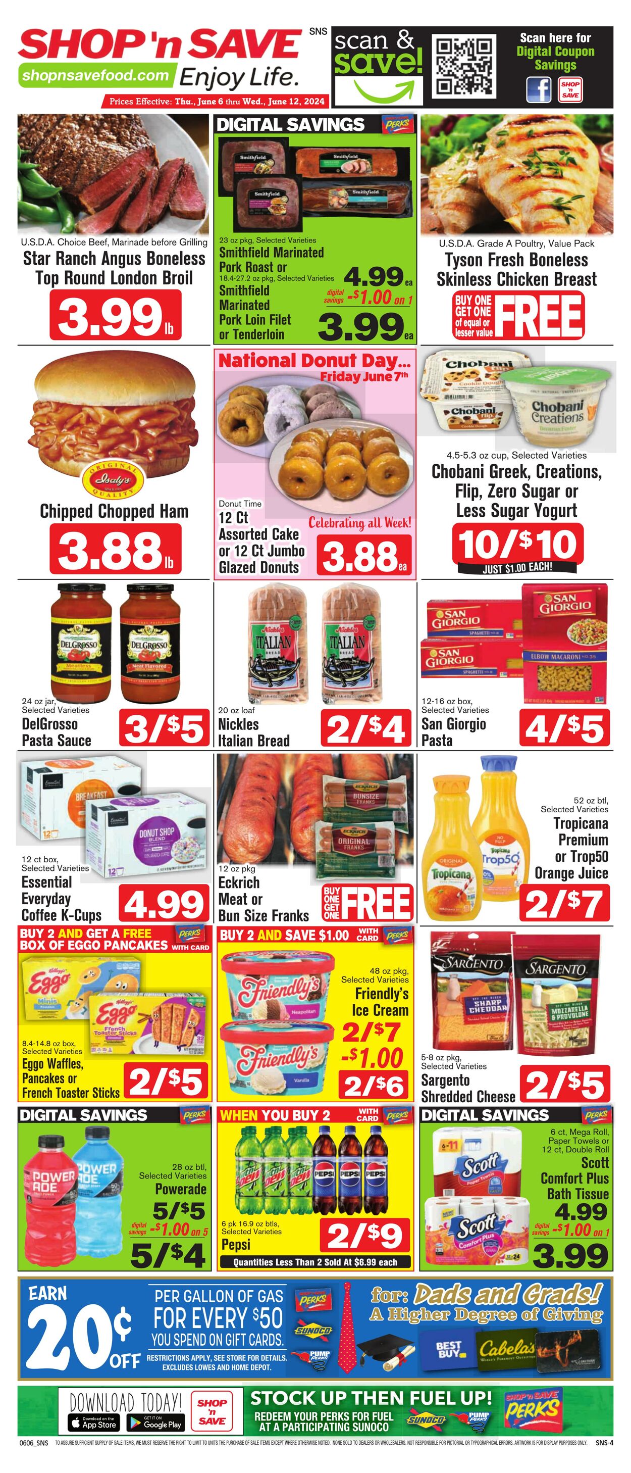 Weekly ad Shop'n Save 06/06/2024 - 06/12/2024