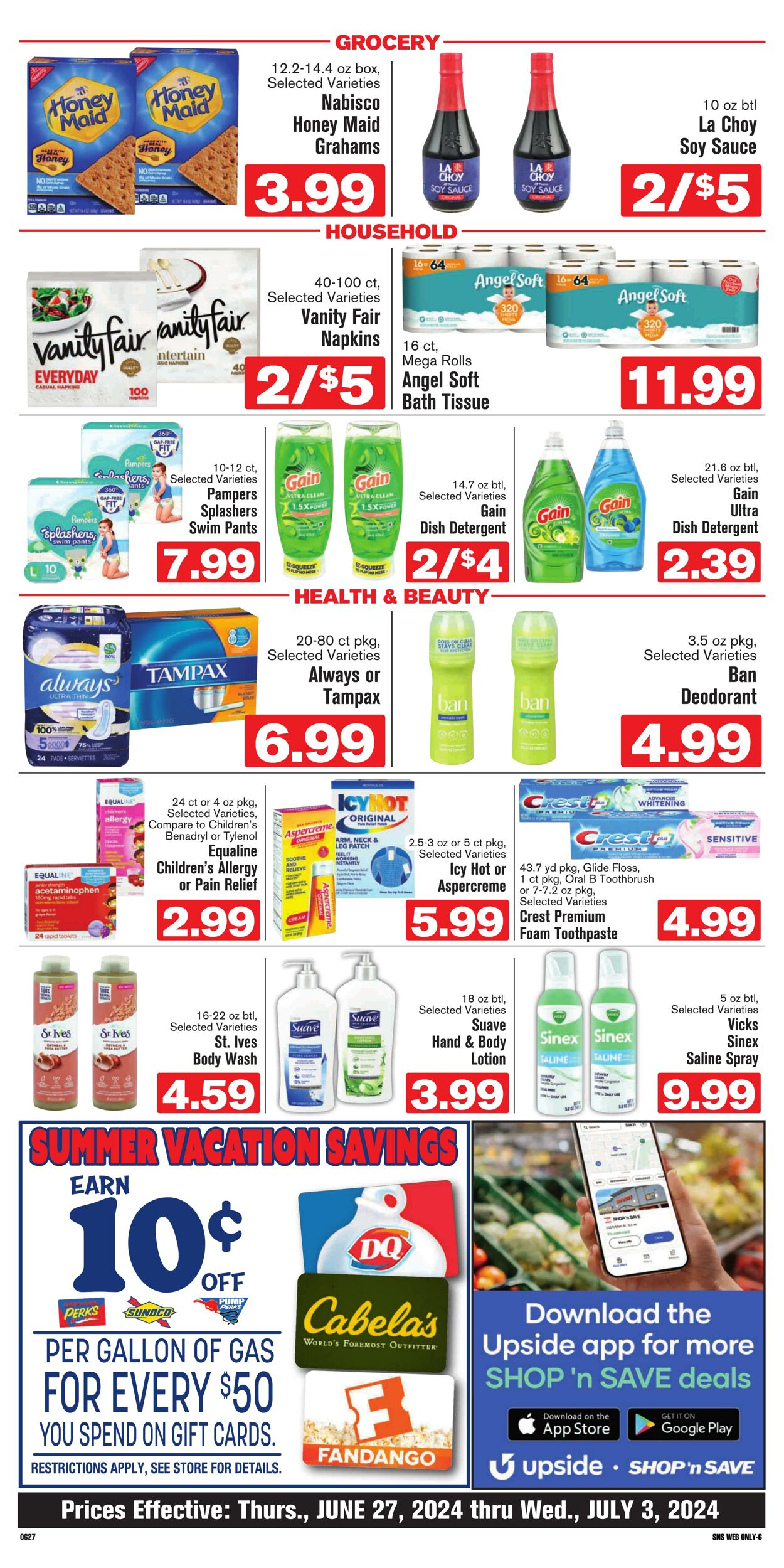 Weekly ad Shop'n Save 06/27/2024 - 07/05/2024