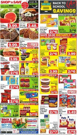 Weekly ad Shop'n Save 08/25/2022-08/31/2022