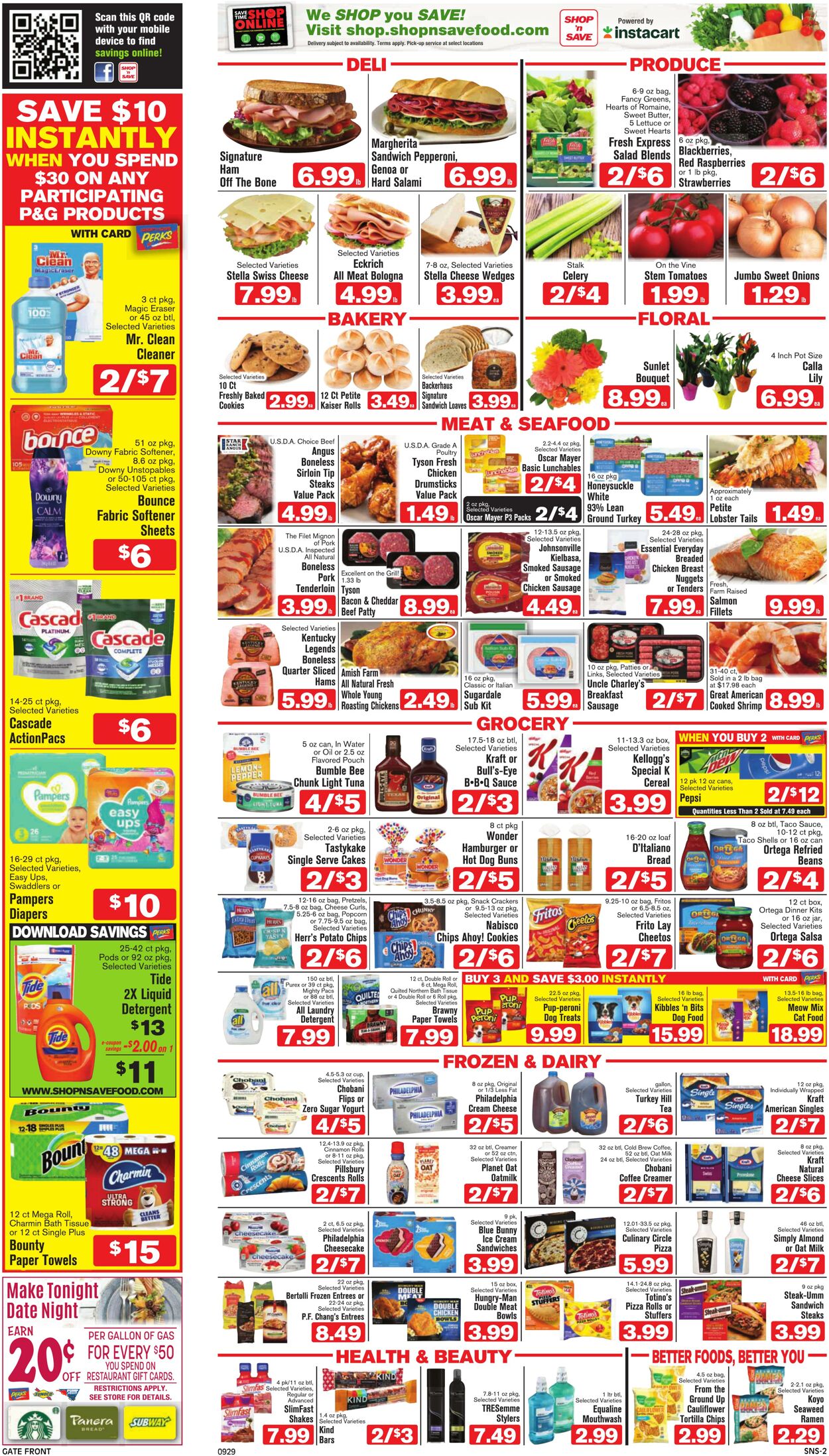 Weekly ad Shop'n Save 09/29/2022 - 10/05/2022