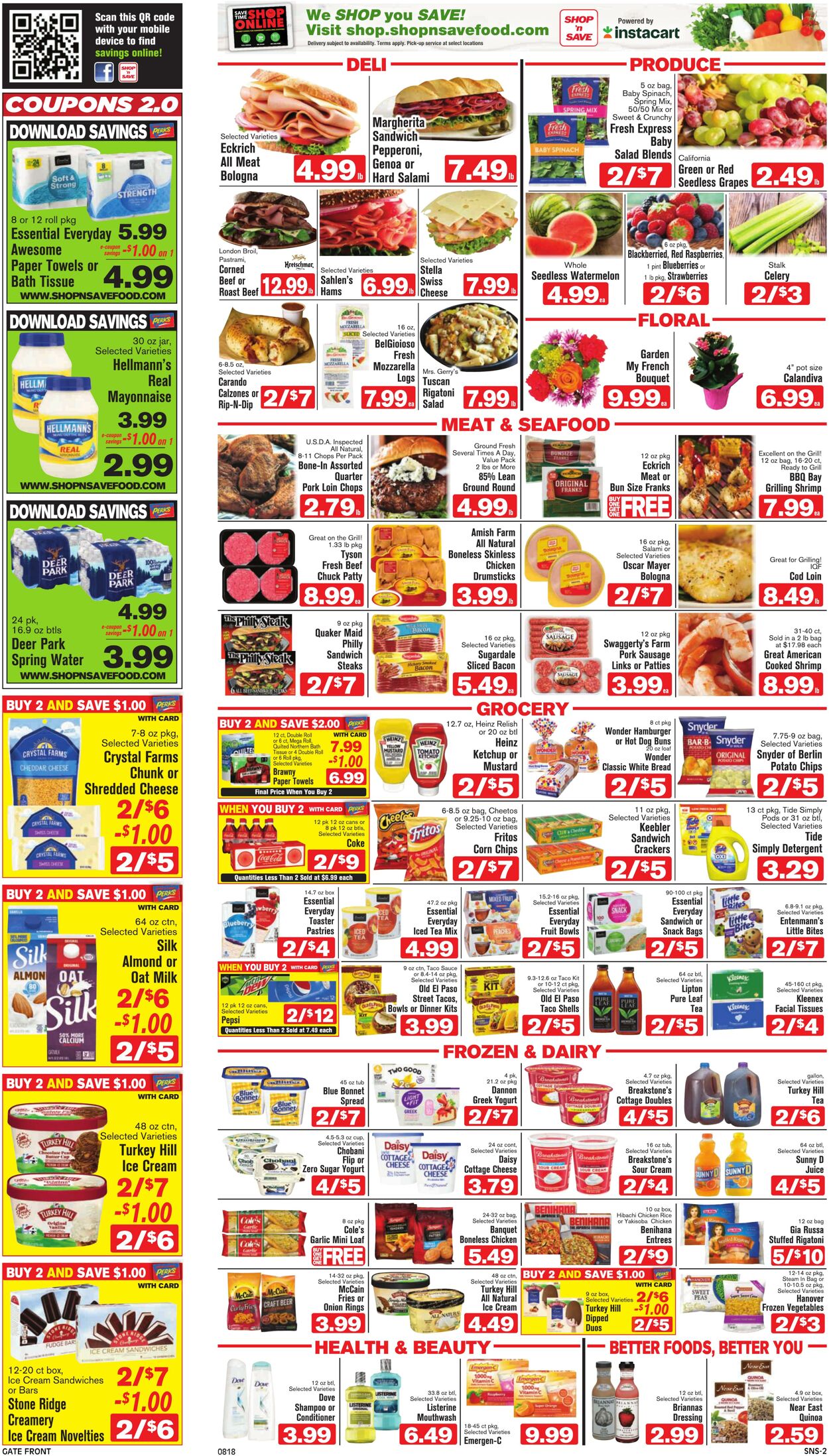Weekly ad Shop'n Save 08/18/2022 - 08/24/2022