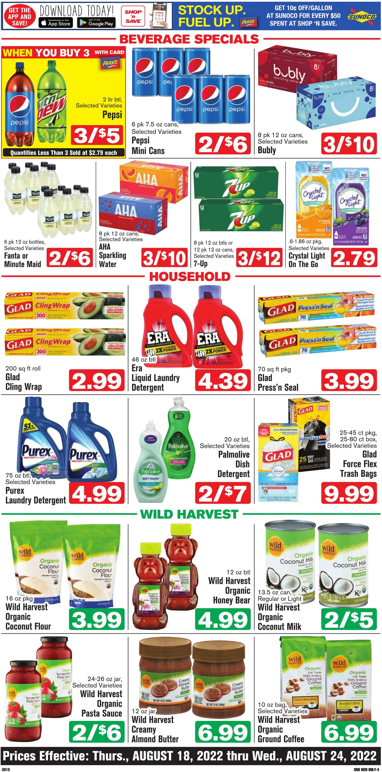 Weekly ad Shop'n Save 08/18/2022 - 08/24/2022
