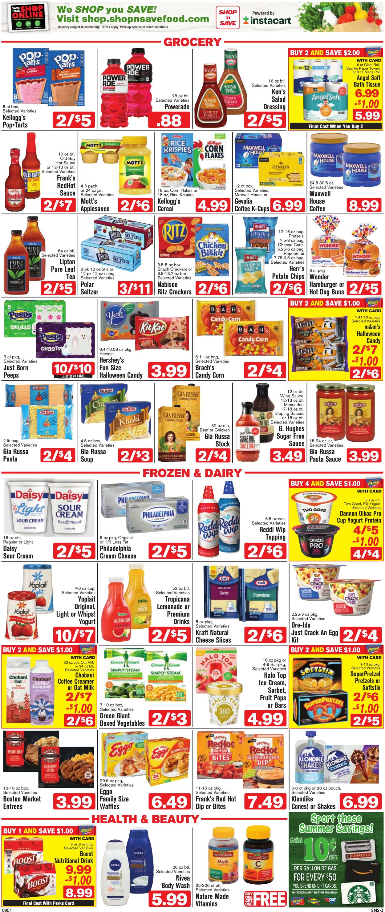 Weekly ad Shop'n Save 09/01/2022 - 09/07/2022